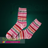 Women Multi-Striped Normal Socks (WNE0043)
