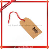 Kraft Paper Hangtag with Cotton String for Garments