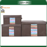 Household Bed Sheet Boxes Storage with Clear Window