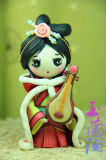 Polymer Clay Decoration for Christmas Doll