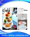 Stainless Steel 3 Layers Cake Display Stand with Handle