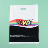 Custom Printed Plastic Die Cut Shopping Bag for Garment