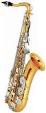 Gold Lacquer Tenor Saxophone with Nickel Plated Keys