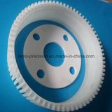 White Delrin and POM CNC Machined Rings