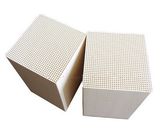 Honeycomb Thermal Store Catalyst Ceramic as Heat Transfer Media for Rto