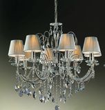 Home Crystal Cloth Pendant Lighting Chandelier