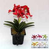 Artificial Potted Flower, Imitative Silk Orchid