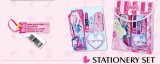 Barbie Gift Box Stationery Set with Chains Handle-Small (A310988, stationery)