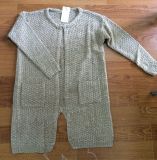 Ladies Acrylic/Nylon/Wool Knitted Fashion Sweater