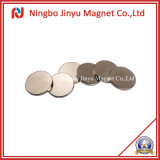 Neodymium Disc Magnet with Nickel Surface