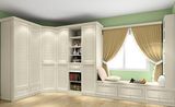 Romantic White Lacquer Closet Wardrobe