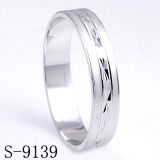 Fashion Silver Wedding/Engagement Rings Jewellery (S-9139)