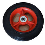 200mm Solid Rubber Wheels with PVC Rim