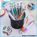 Plastic Ballpen 3 in 1 Multi-Color Pen