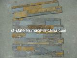 Exterior Natural Desert Gold Quartzite Slate for Wall Stone Panel