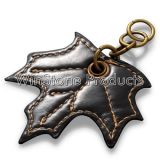 Metal & Leather Keychain Gift