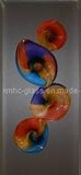 Christmas Art Glass Wall Decoration