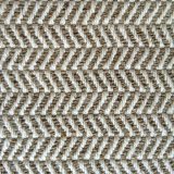 Antique Hemp Fabric in Herringbone Pattern (QF13-0058)