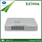 Mini Itx Industrial PC Small Aluminum Alloy Case Intel Celeron 1037u Dual Core CPU HDMI Computer Server for Xbmc HTPC