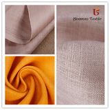 Pure Linen Plain Dyed Fabric/ Linen Viscose Fabric for Garment