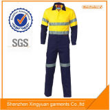 100%Cotton Reflective Safety Insulated Coveralls for Oil and Gas