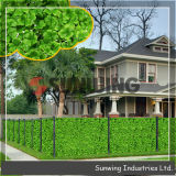 Artificial Plastic Hedge Fence Boxwood Hedge for Decoration