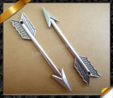 Antique Silver Large Arrow Charms Jewellery (RF033)