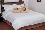 Plian White Hotel Use Bedding Set