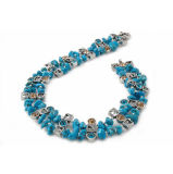 Fashion Jewelry-Gemstone Necklace (#N6183)