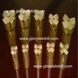 Threaded Cross Rock Drill Bit