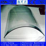 5-19mm Curved Tempered Glass for Building