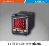 48*48 Three-Phase AC Current Meter Digital Ammeter LED Three Row Display Is Programmable 48*48mm