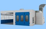Blue 3 In1 Car Drying Treatment, Painting, Preparation Area Electric Large Spray Booth