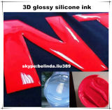 High Density Textile Silicone Ink for 3D Logo Printing