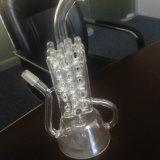 3 Tier Recycle Glass Smoking Water Pipe