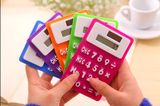 Tq022 Mini Calculator Wholesale / Solar Calculator Wholesale / Rubber Calculator