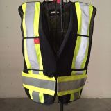 Reflective Safety Vest, Made of Polyester Mesh Fabric