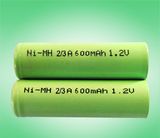 High Quality Rechargeable 1.2V 600mAh Ni-MH Battery