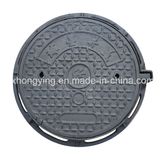 Black Bitumen Coated Iron Manhole Cover