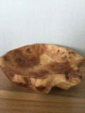 Delicate Beautiful Root Carving Antique Bowl