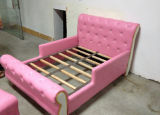 Bedroom Furniture/Children Furniture/Leather Living Room Kids Bed (BF-100)