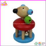 Animal Wooden Baby Rattle Toy for 6-36 Months (W08K004)