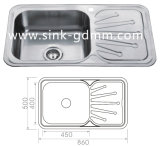 Stainless Steel Sink (NH345SW)