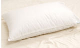 Feather Pillow, 233tc, Filling: 5%Down, 95%White Duck Feather, Making: Double Stitched, Self Piping, Packing: Non-Woven +PVC Bag+1 Insert