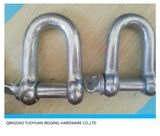 Zinc Plated European Type D Shackle