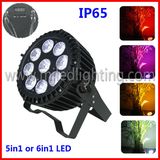 LED DMX PAR 6in1 RGBWA+UV IP65 PAR LED