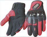 PU Mesh Microfiber Skinning Injection Protector Motorcycle Accessory Glove