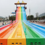 Rainbow Water Slide with Slip Carpet