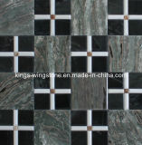 Dragon Jade Mixed Black Marble Mosaic Tiles, Decorative Stone