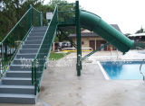 Small Straight Closed Water Slide